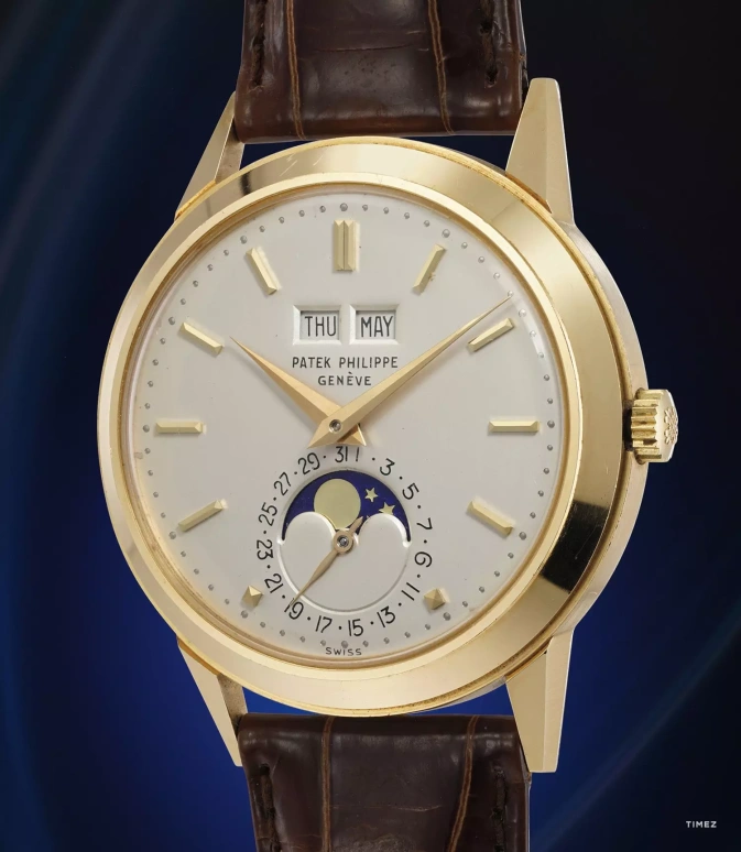 Patek Philippe3448在富艺斯 The Geneva Watch AuctionGeneva Auction上的样品照片