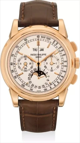 Patek Philippe5970在富艺斯 The Hong Kong Watch AuctionHong Kong Auction上的样品照片