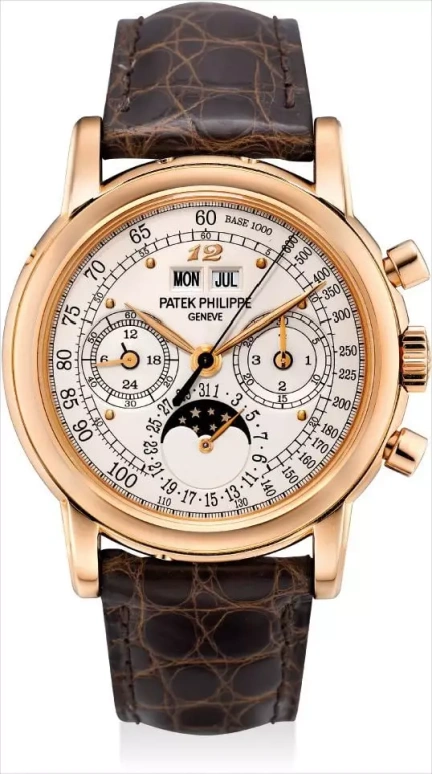 Patek Philippe3970在富艺斯 Hong Kong Watch AuctionHong Kong Auction上的样品照片