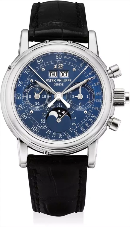 Patek Philippe5004在富艺斯 The Hong Kong Watch AuctionHong Kong Auction上的样品照片