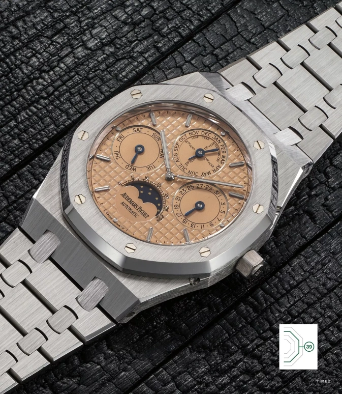 Sample photo of Audemars Piguet25820PT at Phillips The Royal Oak 50thGeneva Auction