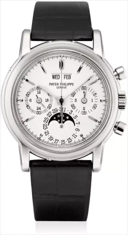 Patek Philippe3970在富艺斯 The Hong Kong Watch AuctionHong Kong Auction上的样品照片