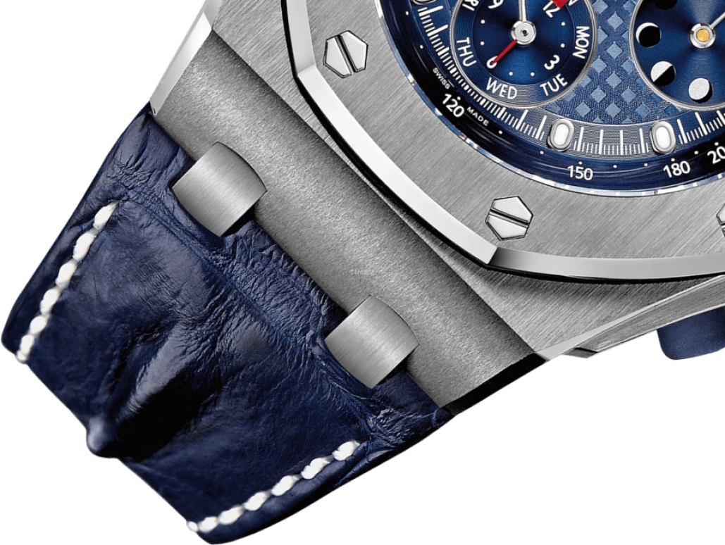 Audemars Piguet,Royal Oak Offshore 42mm,42mm,Platinum,Blue,Automatic,Chronograph,Moonphase,Perpetual Calendar,Leap Year,38hours,In-house Caliber,26209PT,26209PT.OO.D305CR.01