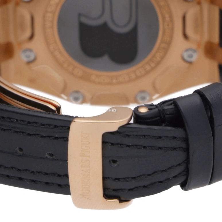 Audemars Piguet,Royal Oak Offshore 42mm,42mm,Pink Gold,Titanium,Ceramic,Skeleton,Black,White,Automatic,Chronograph,Day,26286RO,26286RO.OO.D002CR.01