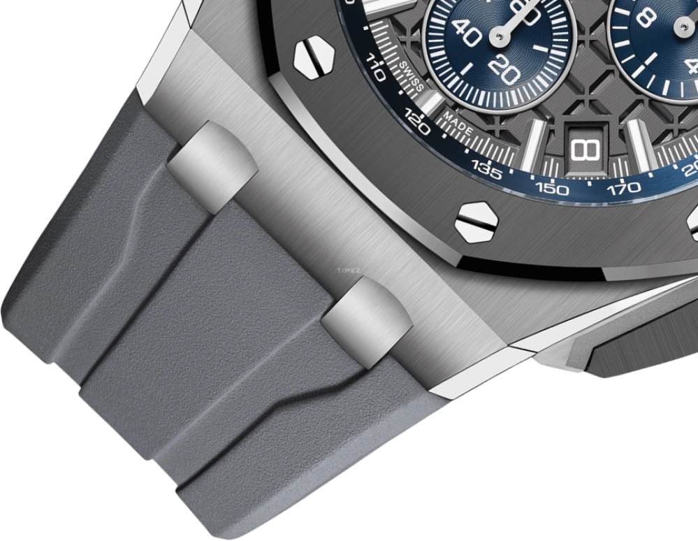 Audemars Piguet,Royal Oak Offshore 43mm,43mm,Titanium,Ceramic,Grey,Automatic,Chronograph,Day,Flyback,26420IO,26420IO.OO.A009CA.01