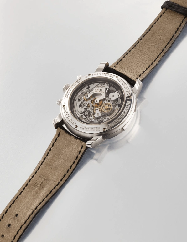 Audemars Piguet,Jules Audemars 43mm,43mm,Platinum,Silver,Handwound,Chronograph,Tourbillon,Minute Repeater,26050PT,26050PT.OO.D002CR.01