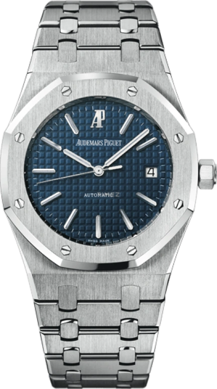 Audemars Piguet,Royal Oak 39mm,39mm,Stainless Steel,Blue,Automatic,Day,60hours,15300ST,15300ST.OO.1220ST.02