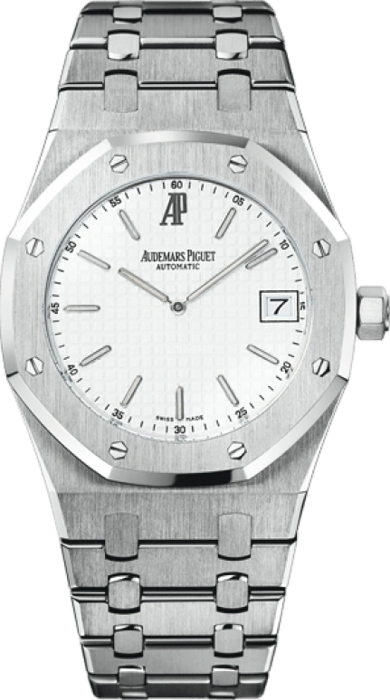 Audemars Piguet,Royal Oak 39mm,39mm,Stainless Steel,Silver,White,Automatic,Day,40hours,15202ST,15202ST.OO.0944ST.01