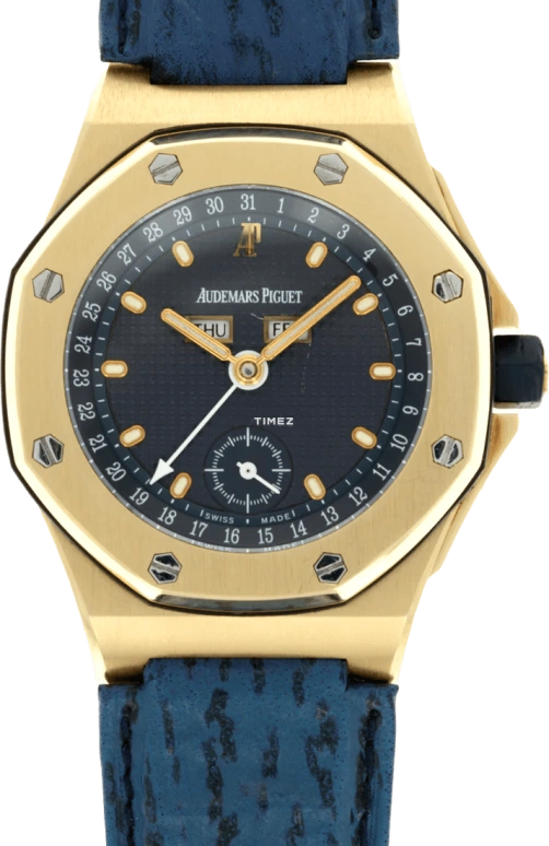 Audemars Piguet,Royal Oak Offshore 38mm,38mm,Yellow Gold,Black,Automatic,Month,Date,Day,25808BA,25808BA.O.0009/01