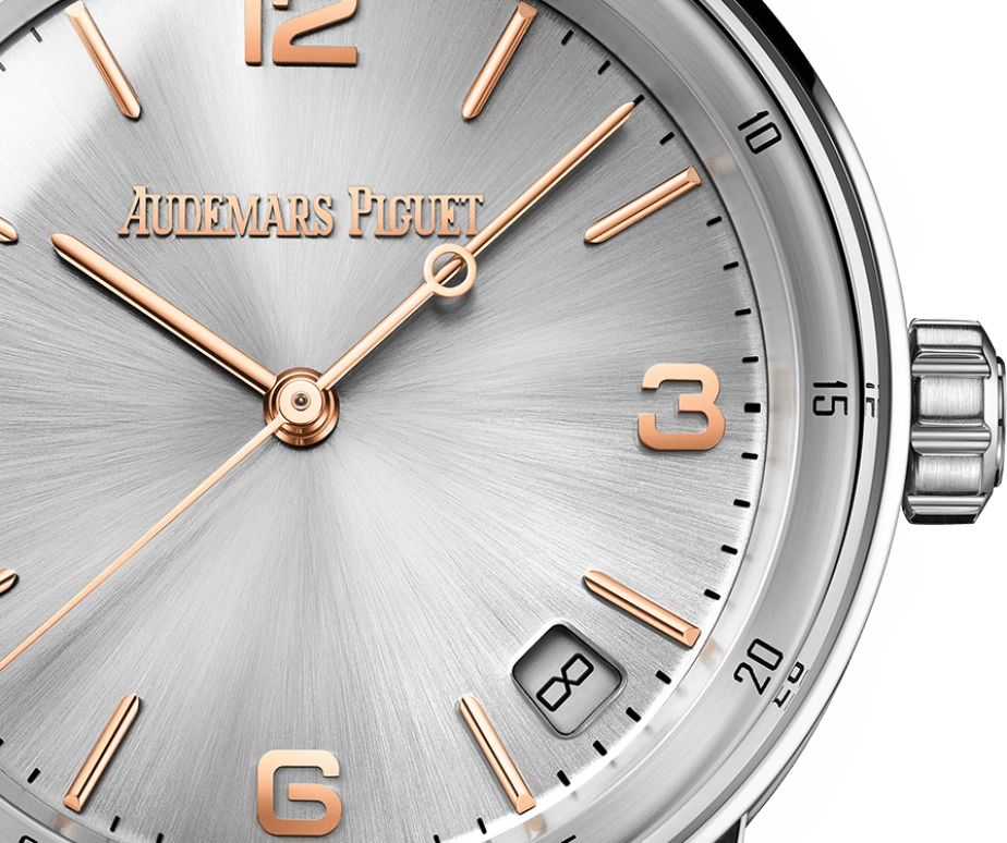 Audemars Piguet,CODE 11.59 41mm,41mm,White Gold,Rose Gold,Silver,Automatic,Day,70hours,15210CR,15210CR.OO.A009CR.01