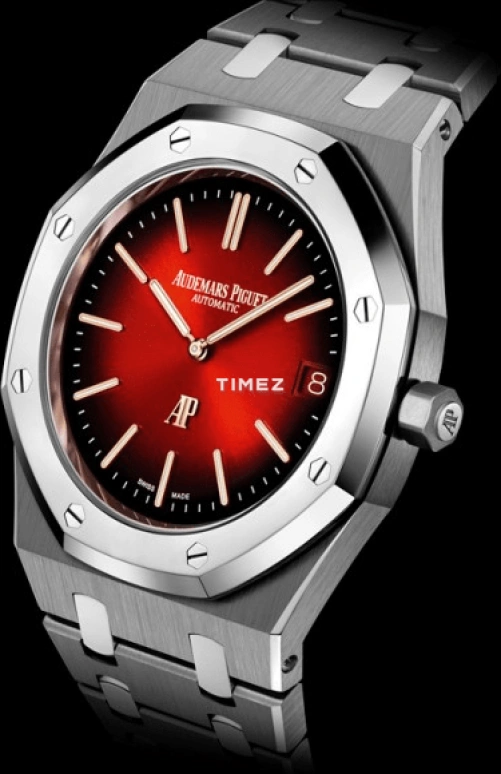 Audemars Piguet,Royal Oak 39mm,39mm,Titanium,Wine Red,Gradient,Automatic,Day,55hours,16202XT,16202XT.OO.1240XT.01