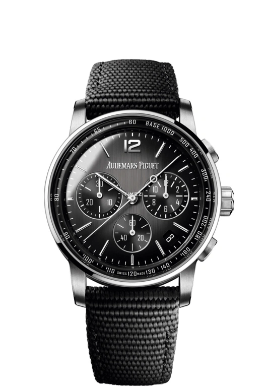 Audemars Piguet,CODE 11.59 41mm,41mm,Ceramic,White Gold,Grey,Automatic,Chronograph,Day,Flyback,26393NB,26393NB.OO.A002CA.01