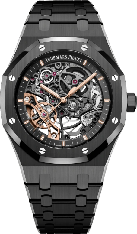 Audemars Piguet,Royal Oak 41mm,41mm,Ceramic,Skeleton,Automatic,Double Balance,LeBron James,15416CE,15416CE.OO.1225CE.01