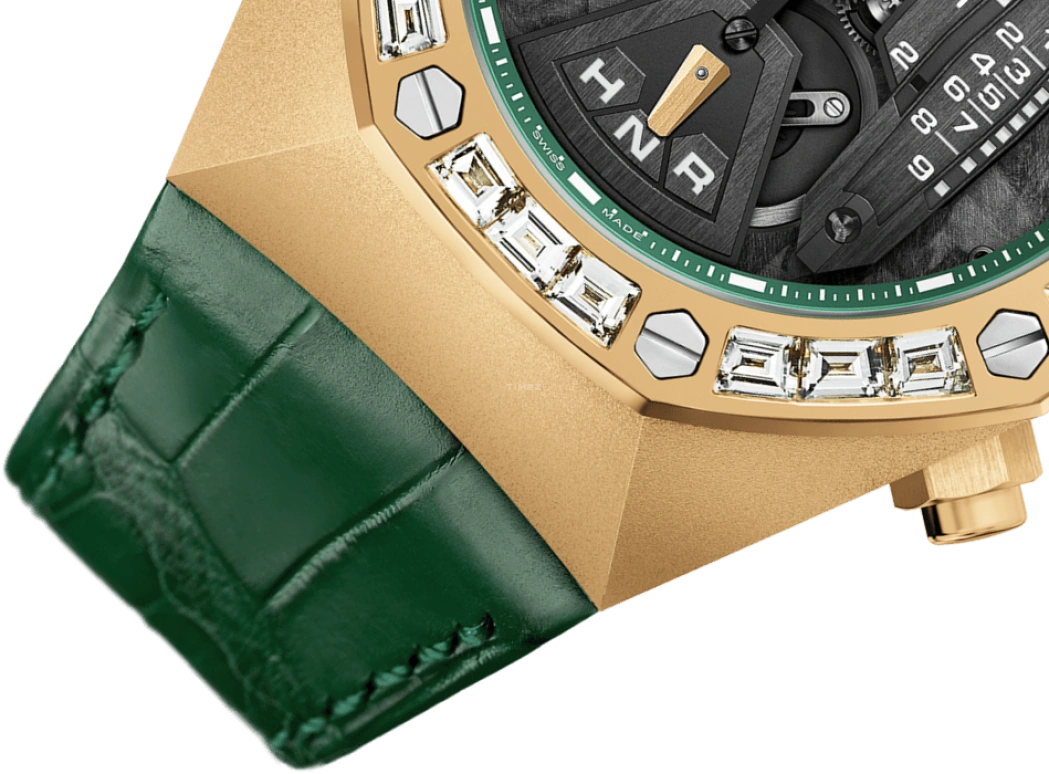 Audemars Piguet,Royal Oak Concept 44mm,44mm,Ceramic,Yellow Gold,Skeleton,Black,Handwound,Chronograph,Power Reserve Indicator,Tourbillon,Function Selector,237hours,In-house Caliber,26224BA,26224BA.ZZ.D400CR.01
