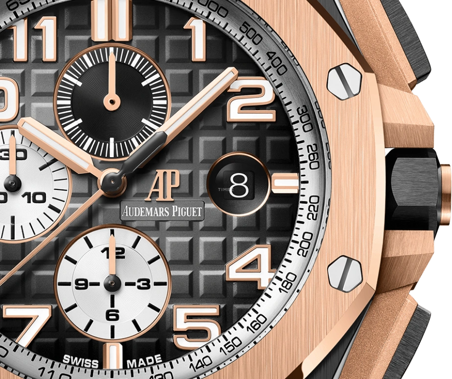 Audemars Piguet,Royal Oak Offshore 44mm,44mm,Ceramic,Black,Automatic,Chronograph,Day,26405NR,26405NR.OO.A002CA.01