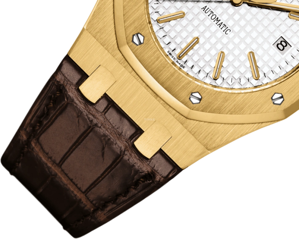 Audemars Piguet,Royal Oak 39mm,39mm,Yellow Gold,Silver,White,Automatic,60hours,In-house Caliber,15300BA,15300BA.OO.D088CR.01