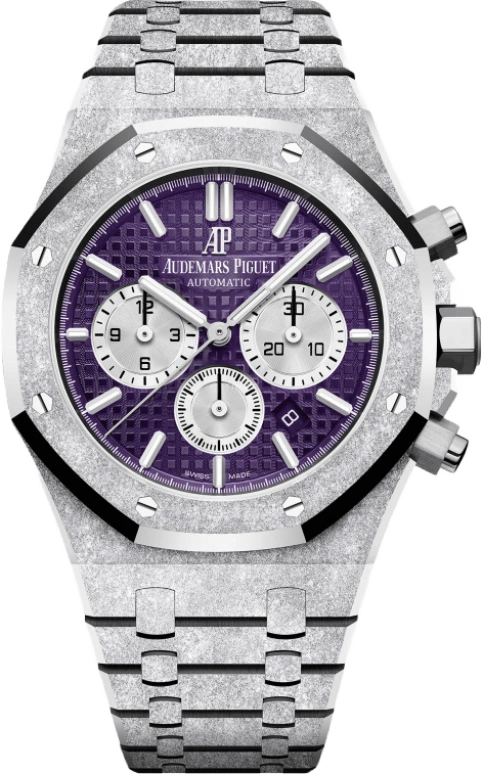 Audemars Piguet,Royal Oak 41mm,41mm,White Gold,Purple,Automatic,Chronograph,Day,Kyle Kuzma,Kris Kross,kuz,26331BC,26331BC.GG.1224BC.01