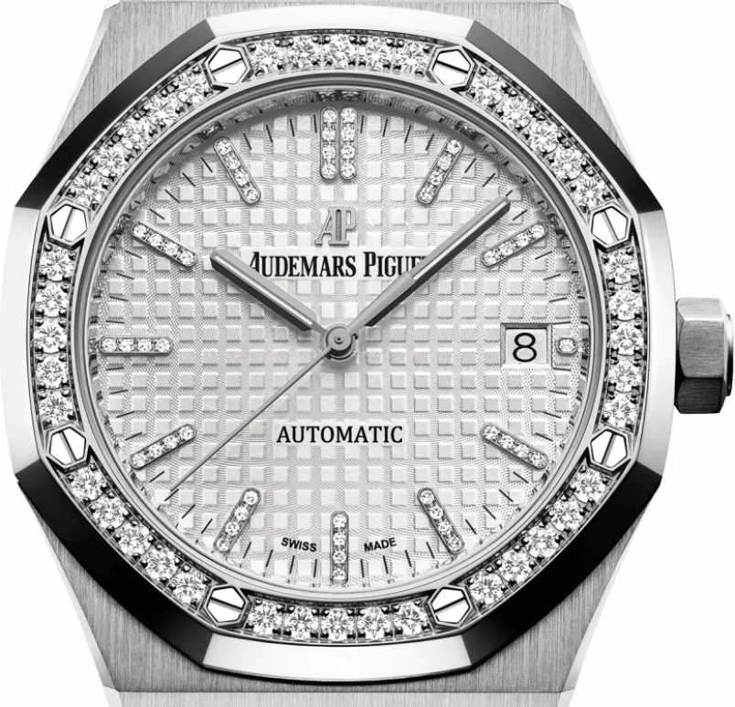 Audemars Piguet,Royal Oak 37mm,37mm,Titanium,Silver,Automatic,Day,60hours,15453IP,15453IP.ZZ.1256IP.01