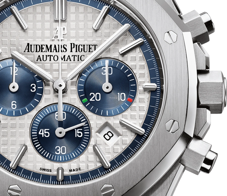 Audemars Piguet,Royal Oak 41mm,41mm,Stainless Steel,Silver,Automatic,Chronograph,Day,26326ST,26326ST.OO.D027CA.01