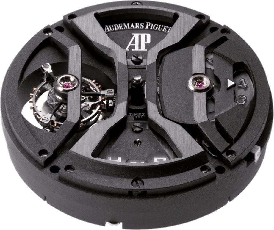 Audemars Piguet,Royal Oak Concept 44mm,44mm,Titanium Gold,Black,Red,Handwound,Dule Time,Tourbillon,Function Selector,26588IO,26588IO.OO.D067CA.01