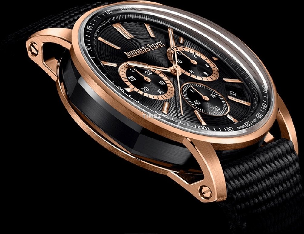 Audemars Piguet,CODE 11.59 41mm,41mm,Ceramic,Rose Gold,Black,Automatic,Chronograph,Day,Flyback,26393NR,26393NR.OO.A002KB.02