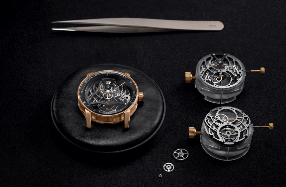 Audemars Piguet,CODE 11.59 41mm,41mm,Rose Gold,Black,Rose,Handwound,Tourbillon,Skeleton,26600OR,26600OR.OO.D002CR.01