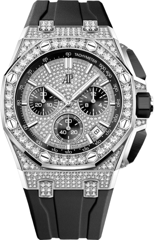 Audemars Piguet,Royal Oak Offshore 43mm,43mm,Ceramic,White Gold,Black,Automatic,Chronograph,Day,26423BC,26423BC.ZZ.D002CA.01