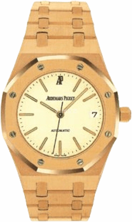 Audemars Piguet,Royal Oak 36mm,36mm,Rose Gold,White,Silver,Automatic,Day,40hours,14790OR,14790OR.OO.0789OR.01