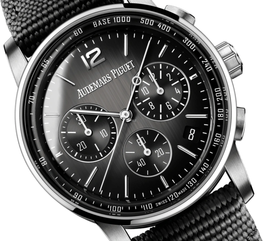 Audemars Piguet,CODE 11.59 41mm,41mm,Ceramic,White Gold,Grey,Automatic,Chronograph,Day,Flyback,26393NB,26393NB.OO.A002KB.01
