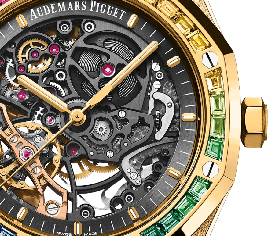 Audemars Piguet,Royal Oak 41mm,41mm,Yellow Gold,Skeleton,Grey,Automatic,Double Balance,Skeleton,Khaled Mohamed Khaled,Beat Novacane,Arab Attack,DJ Khaled,15412BA,15412BA.YG.1224BA.01