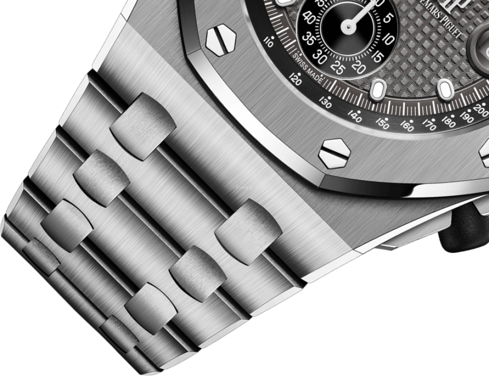 Audemars Piguet,Royal Oak Offshore 42mm,42mm,Titanium,Grey,Automatic,Chronograph,Day,26238TI,26238TI.OO.2000TI.01