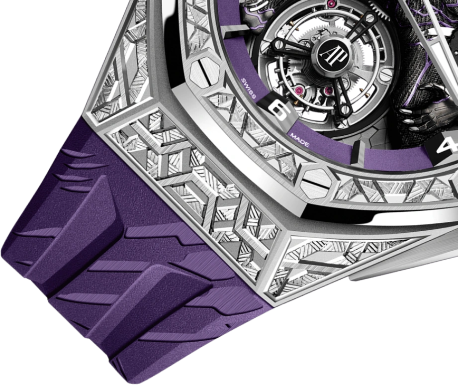 Audemars Piguet,Royal Oak Concept 42mm,42mm,White Gold,Multi-Color,Handwound,Tourbillon,72hours,26623BC,26623BC.GG.D077CA.01