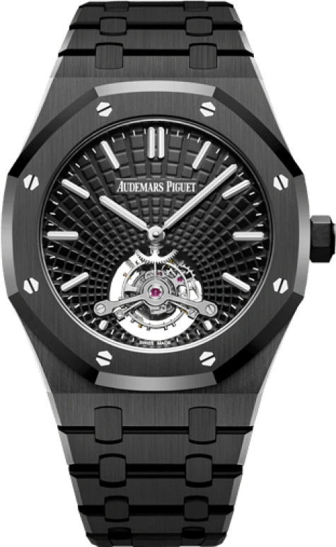 Audemars Piguet,Royal Oak 41mm,41mm,Ceramic,Black,Handwound,Tourbillon,70hours,26522CE,26522CE.OO.1225CE.01