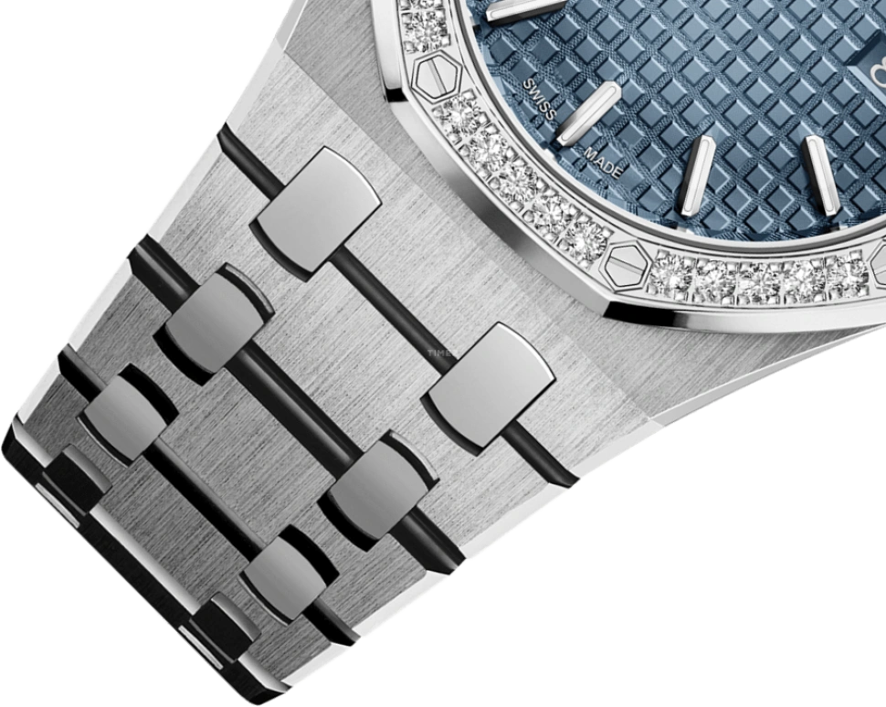 Audemars Piguet,Royal Oak 33mm,33mm,Titanium,Blue,Quartz,Day,In-house Caliber,67651IP,67651IP.ZZ.1261IP.01