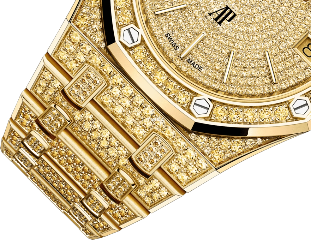 Audemars Piguet,Royal Oak 39mm,39mm,Yellow Gold,Gold,Automatic,Day,55hours,16202BA,16202BA.HH.1241BA.01