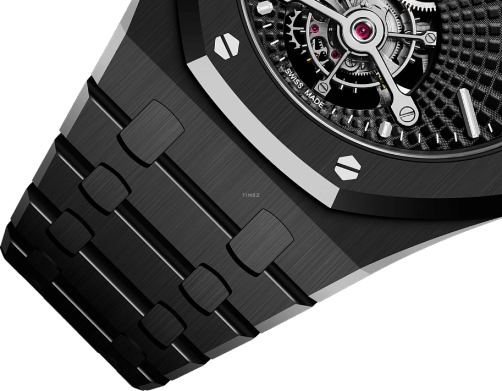 Audemars Piguet,Royal Oak 41mm,41mm,Ceramic,Black,Handwound,Tourbillon,70hours,26522CE,26522CE.OO.1225CE.01