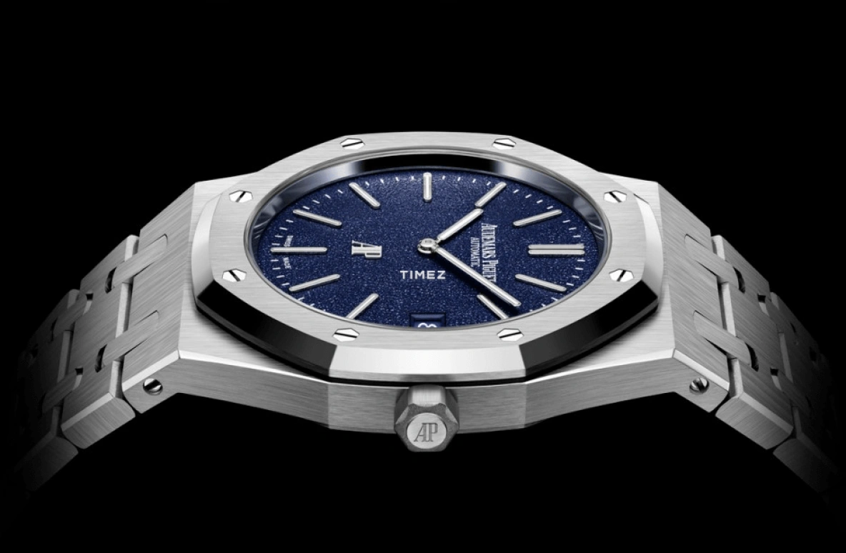 Audemars Piguet,Royal Oak 39mm,39mm,White Gold,Blue,Automatic,Day,55hours,16202BC,16202BC.OO.1240BC.02