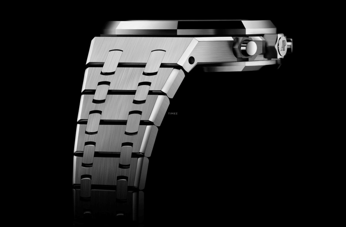 Audemars Piguet,Royal Oak 38mm,38mm,Stainless Steel,Grey,Automatic,Chronograph,Day,26715ST,26715ST.OO.1356ST.02