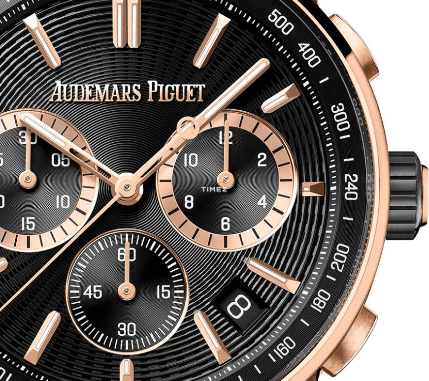 Audemars Piguet,CODE 11.59 41mm,41mm,Ceramic,Rose Gold,Black,Automatic,Chronograph,Day,Flyback,26393NR,26393NR.OO.A002KB.02