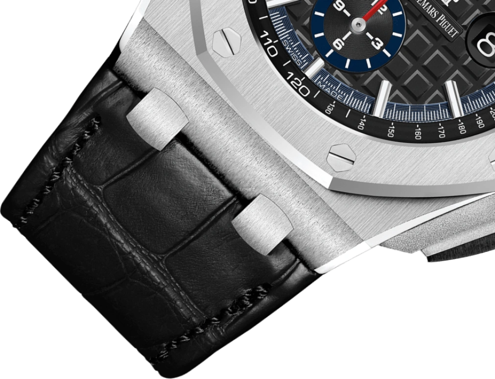 Audemars Piguet,Royal Oak Offshore 44mm,44mm,Ceramic,Platinum,Grey,Automatic,Chronograph,Day,26412PT,26412PT.OO.A002CR.01