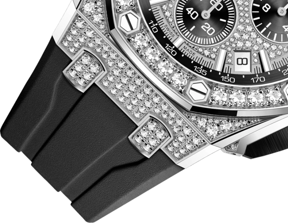 Audemars Piguet,Royal Oak Offshore 43mm,43mm,Ceramic,White Gold,Black,Automatic,Chronograph,Day,26423BC,26423BC.ZZ.D002CA.01