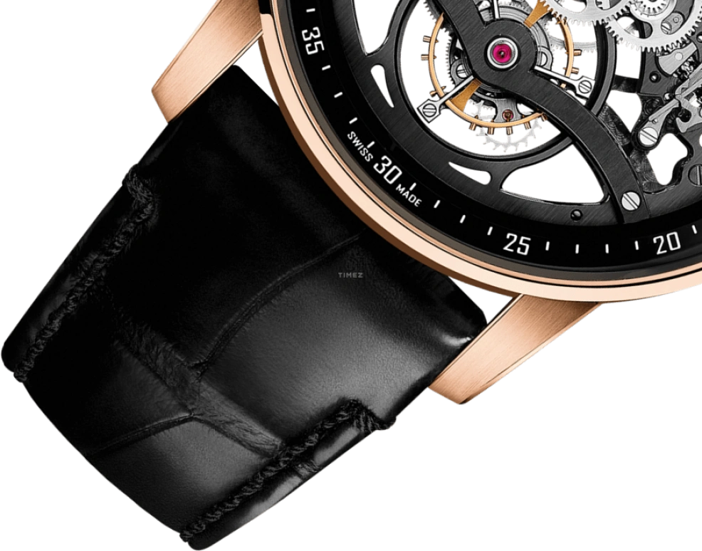 Audemars Piguet,CODE 11.59 41mm,41mm,Rose Gold,Black,Rose,Handwound,Tourbillon,Skeleton,26600OR,26600OR.OO.D002CR.01