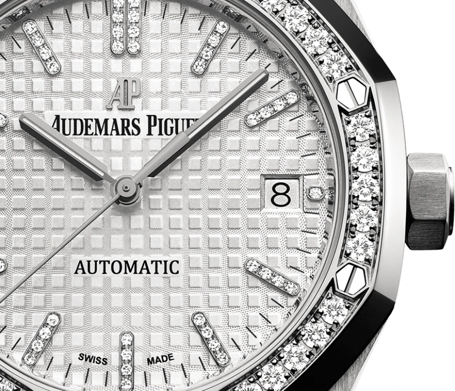 Audemars Piguet,Royal Oak 37mm,37mm,Titanium,Silver,Automatic,Day,60hours,15453IP,15453IP.ZZ.1256IP.01