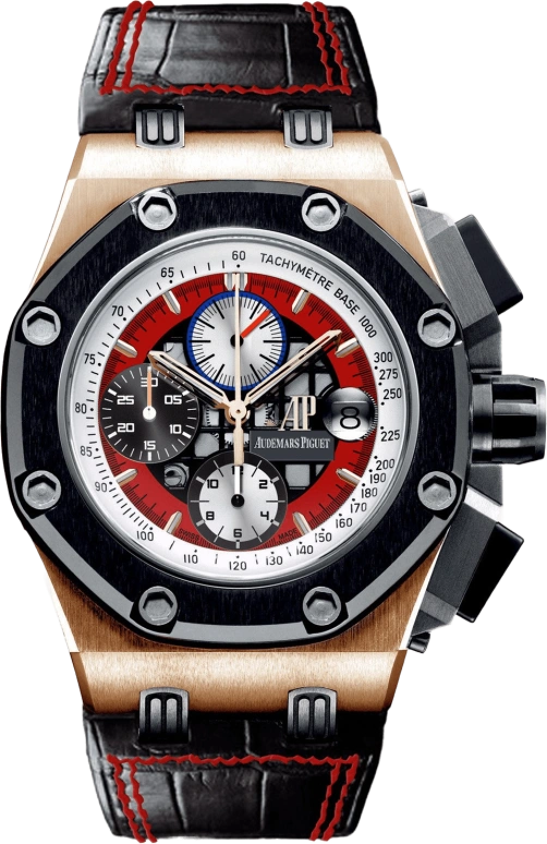 Audemars Piguet,Royal Oak Offshore 46mm,46mm,Pink Gold,Titanium,Ceramic,Skeleton,Automatic,Chronograph,Day,26284RO,26284RO.OO.D002CR.01