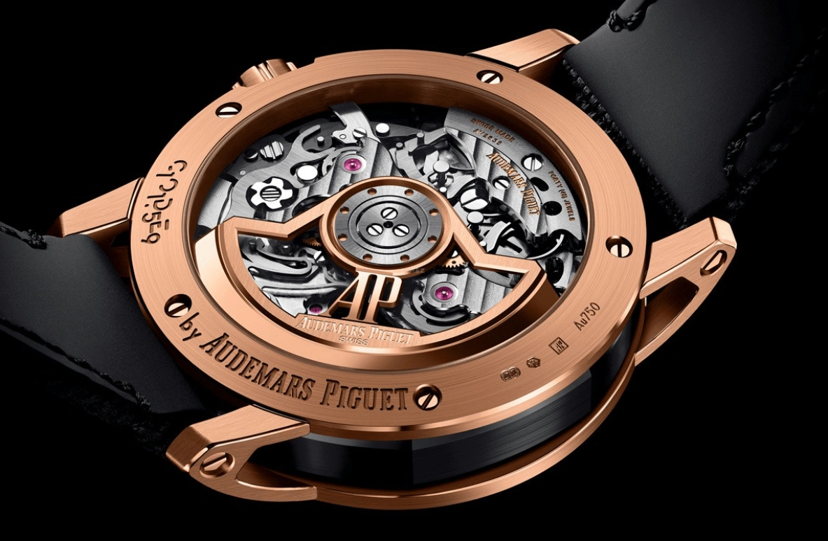 Audemars Piguet,CODE 11.59 41mm,41mm,Pink Gold,Ceramic,Grey,Automatic,Chronograph,Day,Flyback,26393NR,26393NR.OO.A002KB.01