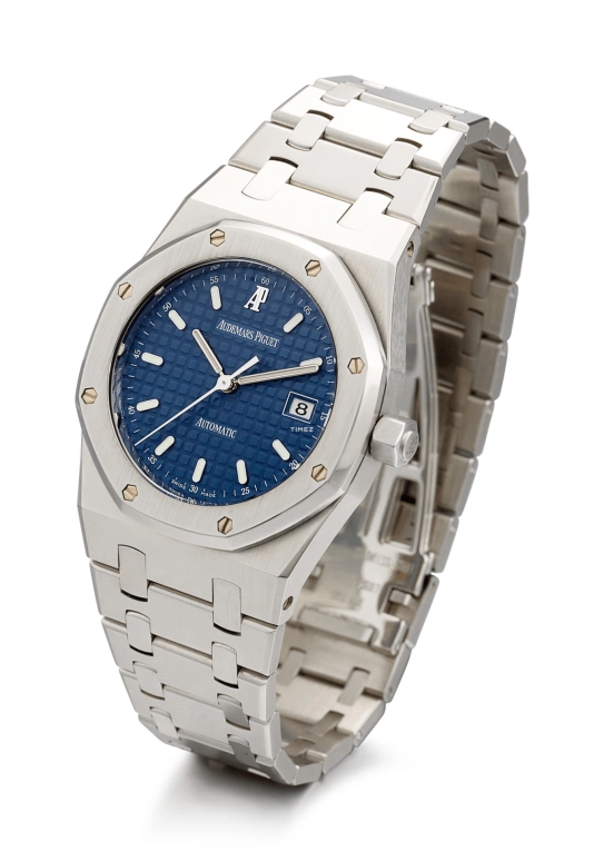 Audemars Piguet,Royal Oak 33mm,33mm,Stainless Steel,Blue,Automatic,Day,40hours,15000ST,15000ST.OO.0789ST.06