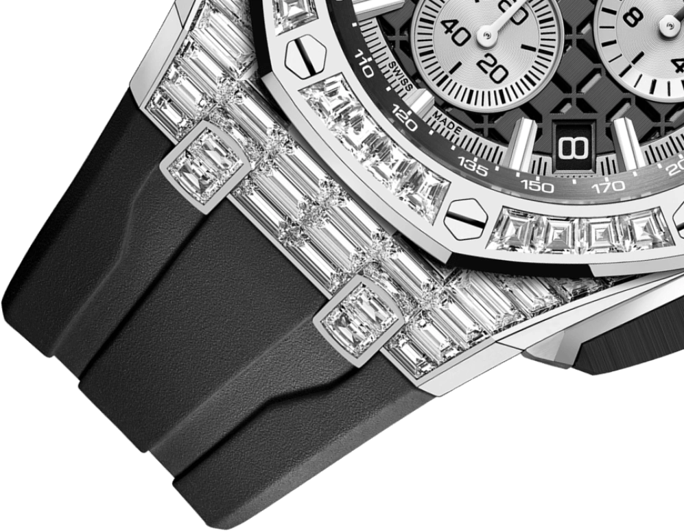 Audemars Piguet,Royal Oak Offshore 43mm,43mm,Ceramic,White Gold,Black,Silver,Automatic,Chronograph,Day,26425BC,26425BC.ZZ.D002CA.01