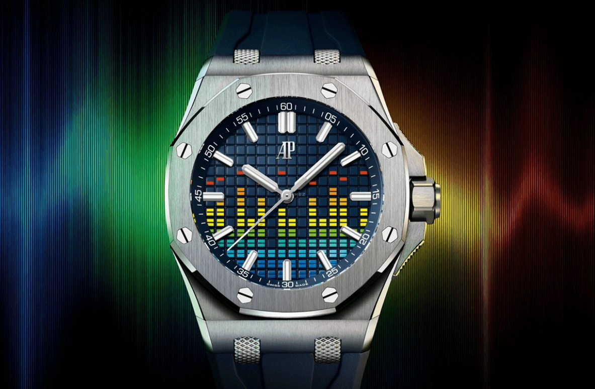 Audemars Piguet,Royal Oak Offshore 43mm,43mm,Titanium Gold,Blue,Automatic,70hours,In-house Caliber,15600TI,15600TI.OO.A343CA.01