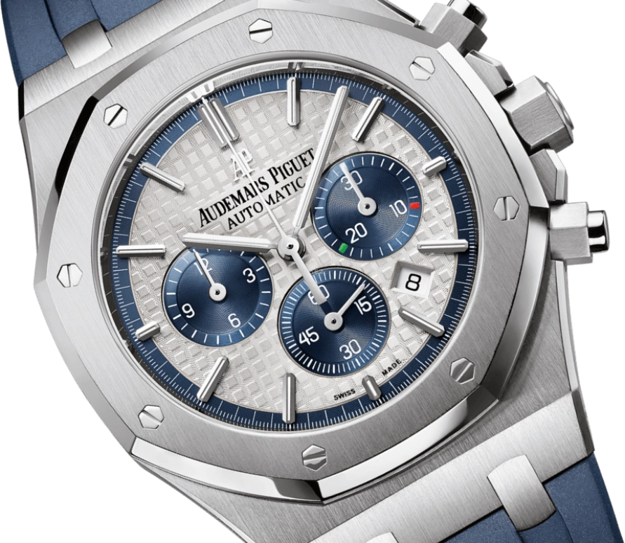 Audemars Piguet,Royal Oak 41mm,41mm,Stainless Steel,Silver,Automatic,Chronograph,Day,26326ST,26326ST.OO.D027CA.01