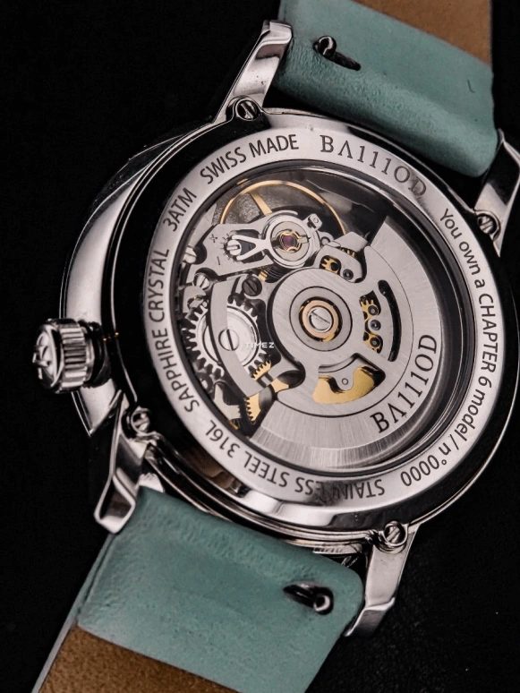 BA111OD,Chapter 4 36毫米,36毫米,精钢,白色,自动上弦,38小时,蓝宝石,Chapter 6 2,Chapter 6 2-Tone